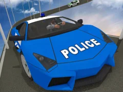 Lojë Impossible Police Car Track në internet