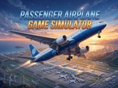 Lojë Passenger Airplane Game Simulator në internet