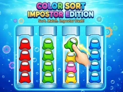 Lojë Color Sort Impostor Edition në internet