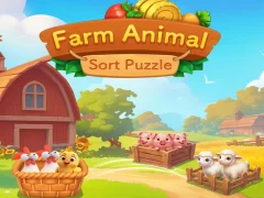 Lojë Farm Animal Sort Puzzle në internet