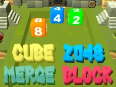 Lojë 2048 Cube Merge Block në internet