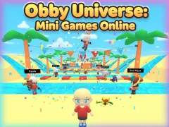 Lojë Obby Universe: Mini Games Online në internet