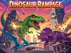 Lojë Dinosaur Rampage në internet