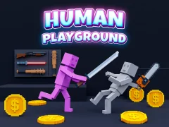 Lojë Human Playground në internet