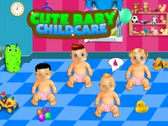 Lojë Cute Baby Child Care në internet