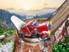 Lojë Semi Truck Snow Simulator në internet