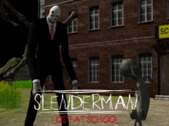 Lojë Slenderman Lost at School në internet