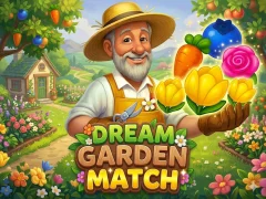 Lojë Match Dream Garden në internet