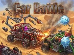 Lojë Car Battle në internet