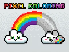 Lojë Pixel Coloring në internet