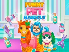 Lojë Funny Pet Haircut në internet