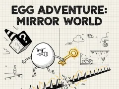 Lojë Egg Adventure: Mirror World në internet