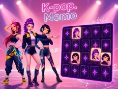 Lojë K-pop. Memo në internet