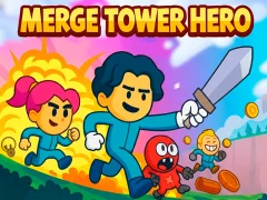 Lojë Merge Tower Hero në internet