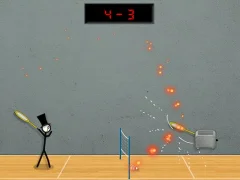 Lojë Stick Figure Badminton 3 në internet