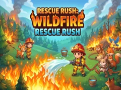 Lojë Rescue Rush: Wildfire në internet
