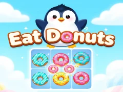 Lojë Eat Donuts në internet