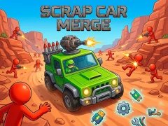 Lojë Scrap Car Merge në internet