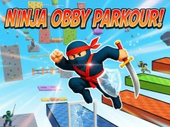 Lojë Ninja Obby Parkour në internet