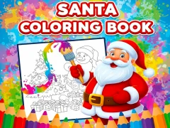 Lojë Santa Coloring Book në internet