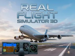 Lojë Real Flight Simulator 3D në internet