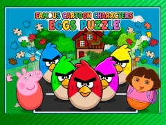 Lojë Famous Cartoon Characters Eggs në internet