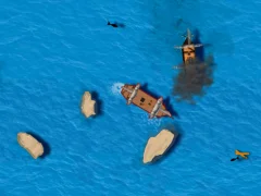 Lojë The Pirate Sea: The Smuggler's Way në internet