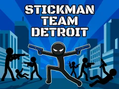 Lojë Stickman Team Detroit në internet