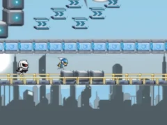 Lojë Gravity Guy HTML5 në internet