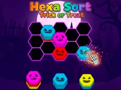 Lojë Hexa Sort Trick or Treat në internet