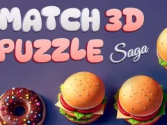 Lojë Match 3D Puzzle Saga në internet