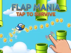 Lojë Flap Mania Tap to Survive në internet