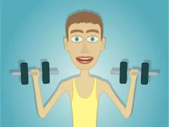 Lojë Muscle Clicker në internet