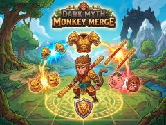 Lojë Dark Myth: Monkey Merge në internet