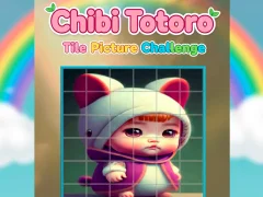 Lojë Chibi Totoro Tile Picture Challenge në internet