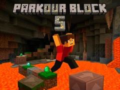 Lojë Parkour Block 5 në internet