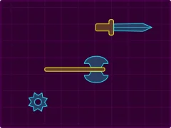 Lojë Physics Knife në internet