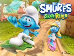 Lojë The Smurfs Skate Rush në internet