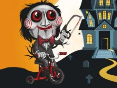 Lojë Scary Faces Jigsaw në internet