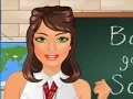 Lojë Barbie goes to School Makeover në internet