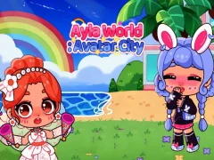 Lojë Ayla World: Avatar City në internet