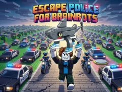 Lojë Escape Police for Brainrots në internet