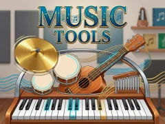 Lojë Music Tools në internet