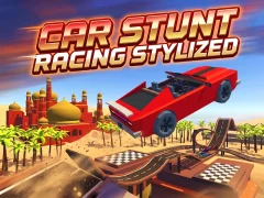 Lojë Car Stunt Racing Stylized në internet