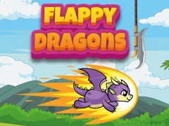 Lojë Flappy Dragons në internet