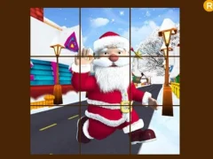 Lojë Christmas Run Puzzle në internet