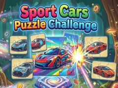 Lojë Sport Cars Puzzle Challenge në internet