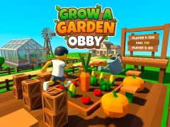 Lojë Grow a Garden Obby në internet