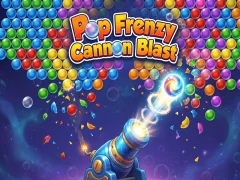 Lojë Pop Frenzy Cannon Blast në internet