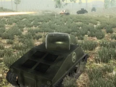 Lojë Tank War Simulator në internet
